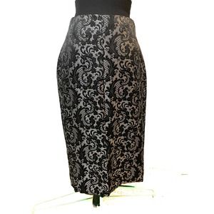 Worthington  Floral Print Pencil Skirt